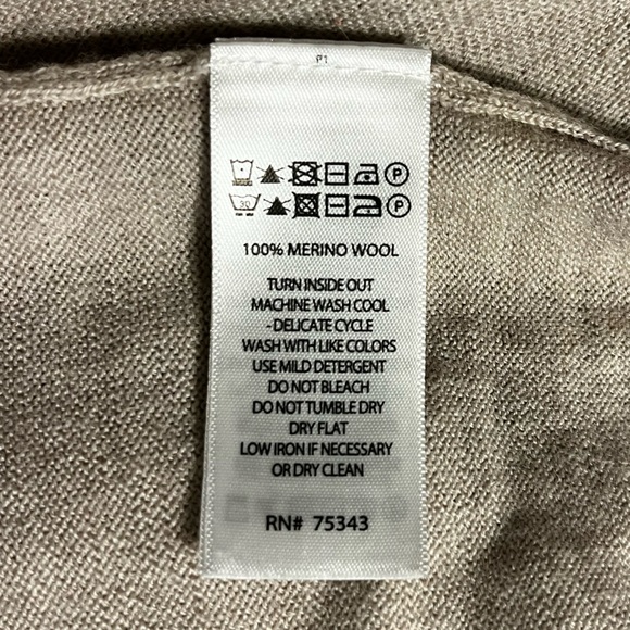 Lachlan 🐑 Merino Wool V-neck Sweater sz XL - Picture 7 of 9